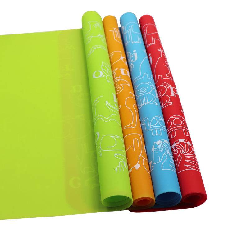 嬰幼兒硅膠墊，硅膠餐墊定制加工