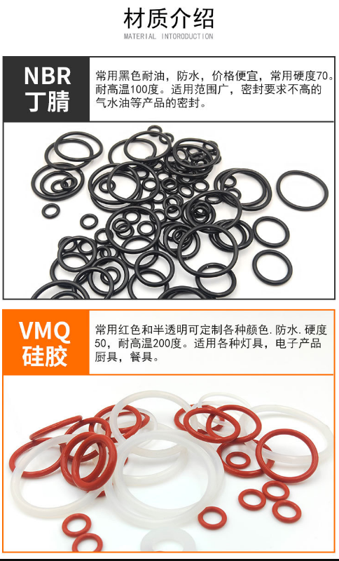 硅膠密封件材質(zhì)介紹 硅膠密封件材質(zhì)介紹